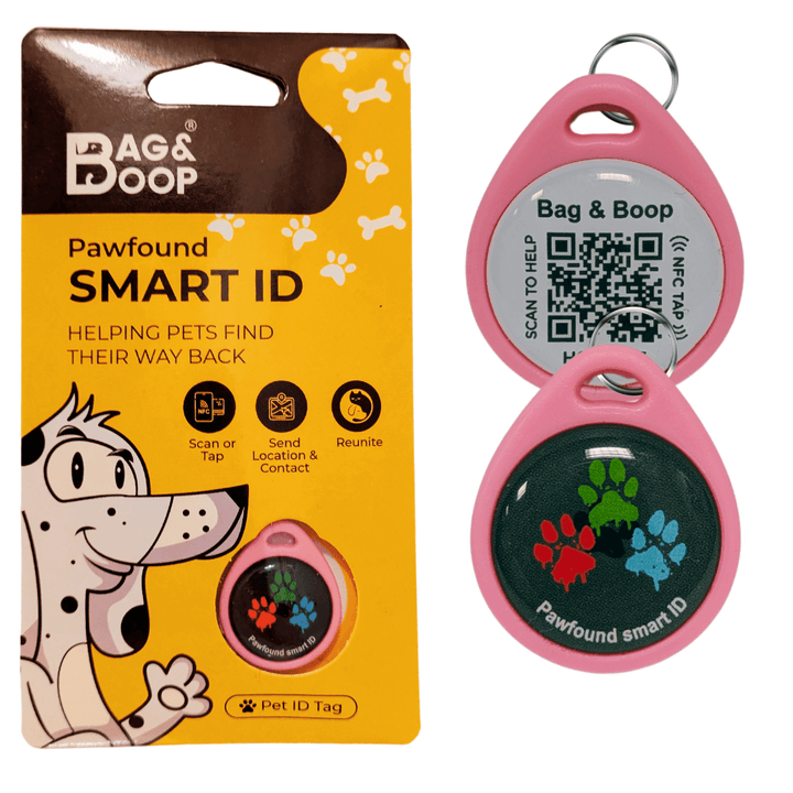 Scannable pet ID Tag for dogs