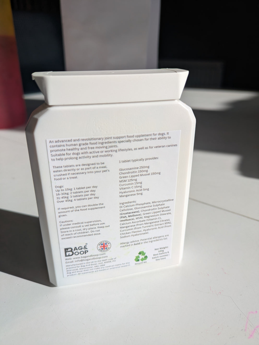 Green lipped muscle supplement for dogs