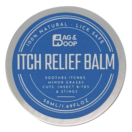 Itch Relief Balm for grass mite and insect bites on dogs