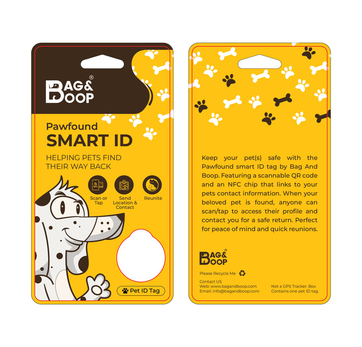 Pawfound smart ID TAG 