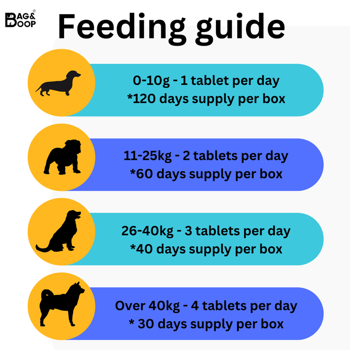 feeding guide for probiotics for dogs