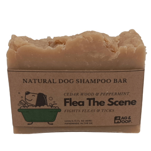 Flea Tick Shampoo Bar Peppermint Cedarwood Flea The Scene