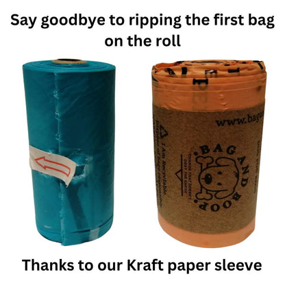 those stickers that rip poo bags