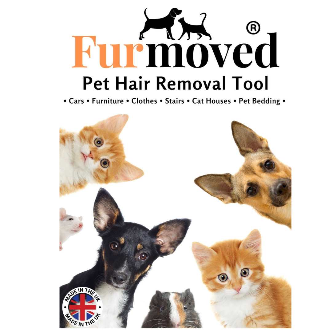 Furmoved® Pet Hair Removal Tool  made in the uk by Bag And Boop 